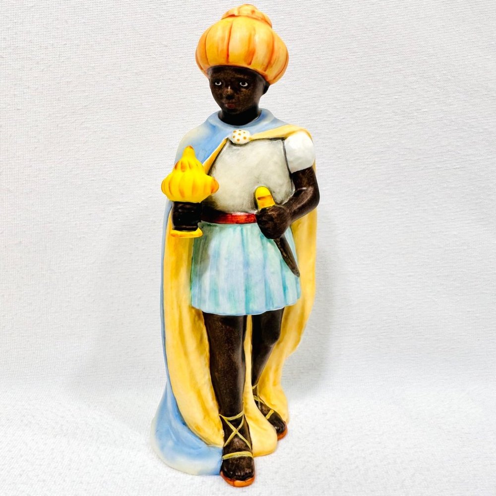 Goebel Hummel Moorish King/Wise Man Nativity 214 L/O TMK-6 W. Germany